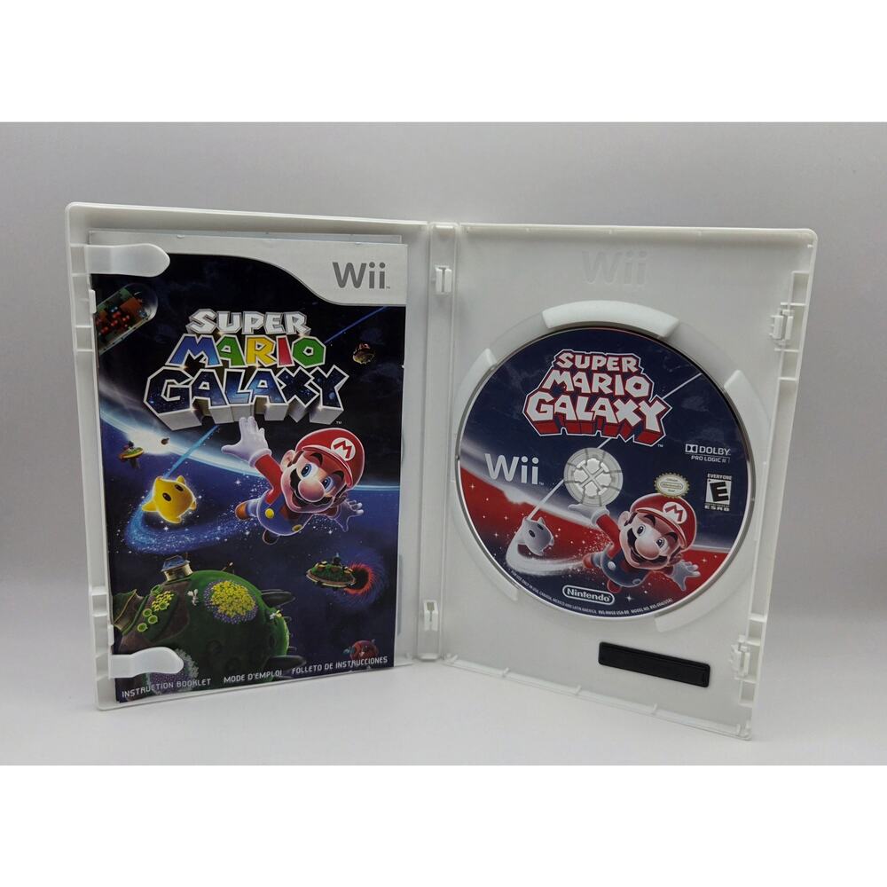 Super Mario Galaxy Nintendo Selects Wii Complete Very Good Condition - Picture 3 of 4